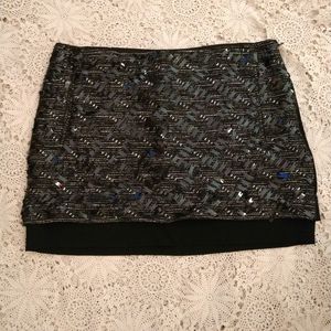 Diane vonFurstenberg Sequined Mini Skirt